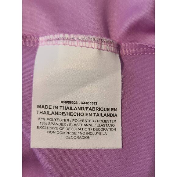 Nike Golf Tour performance dri-fit purple stripe short sleeve polo shirt - XS - Picture 5 of 5